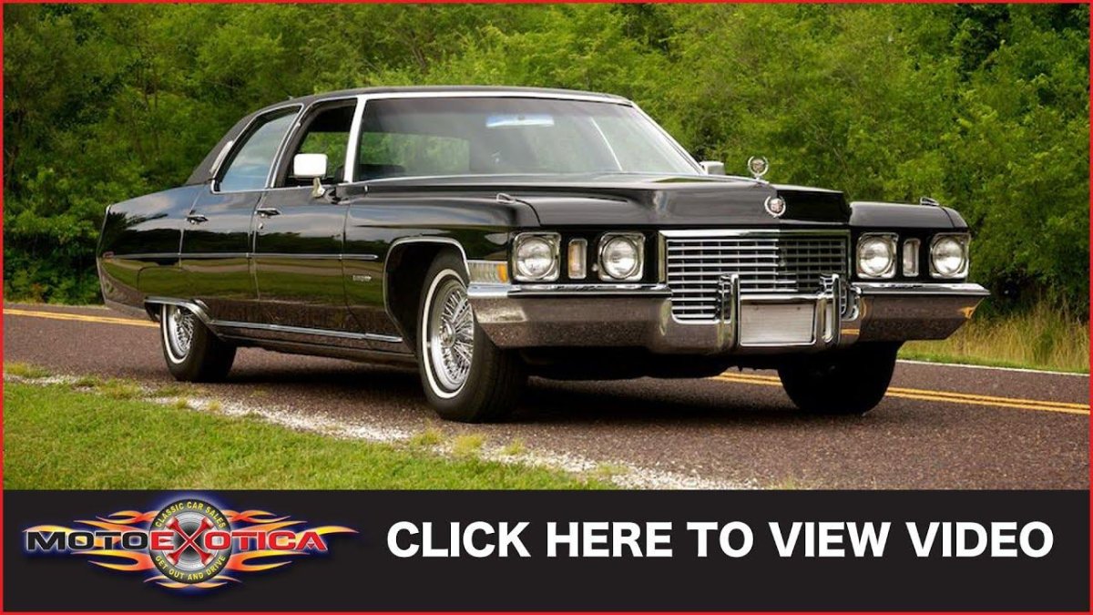 Cadillac Fleetwood Brougham 1972