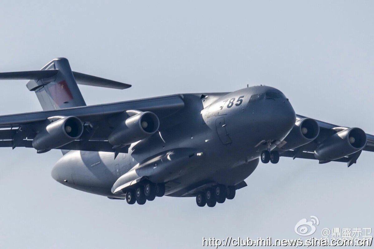 Xian y-20 модель 3d