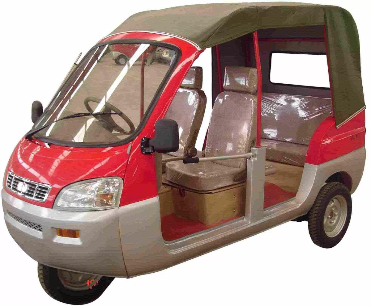 Трицикл с автомобильным рулем