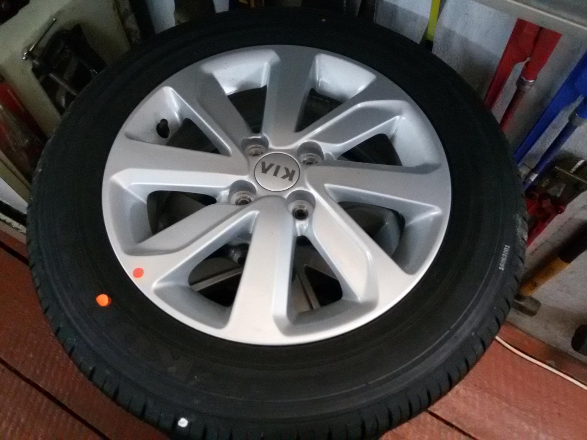 Киа Рио колеса r15 заводские