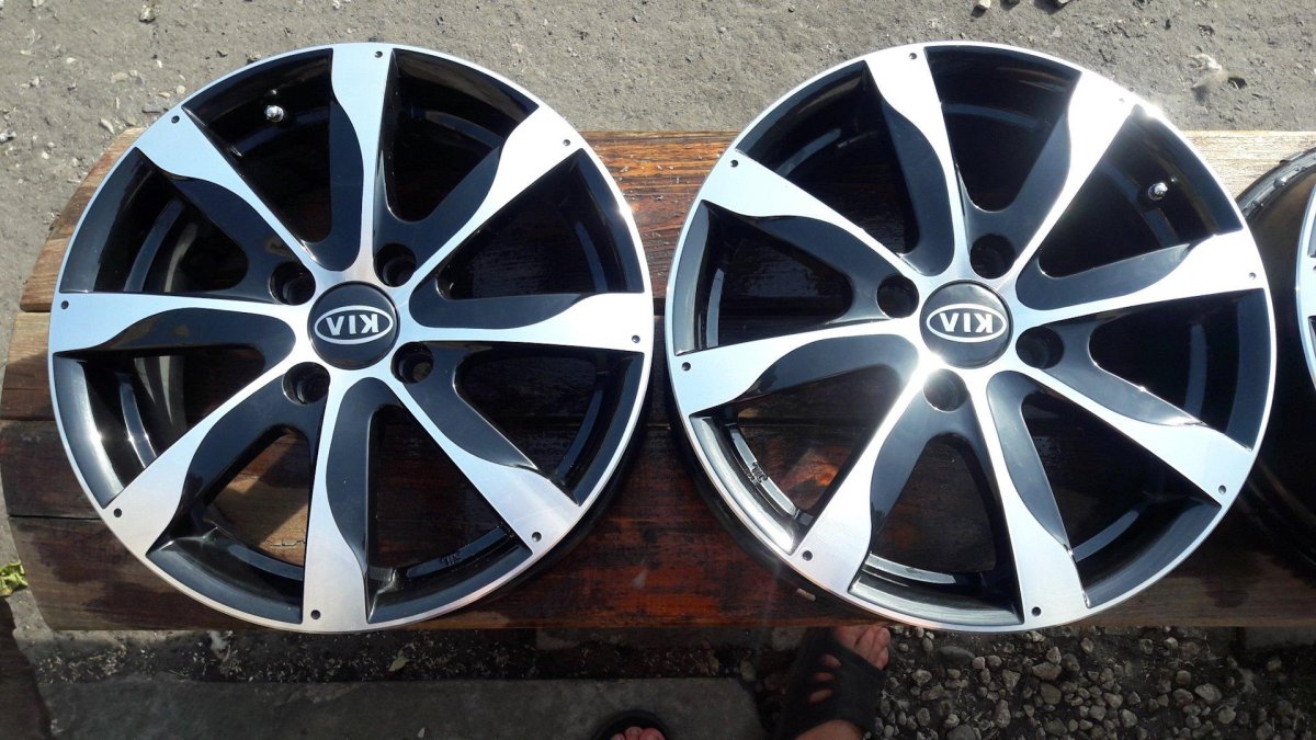 Диски литые r15 на Киа Рио