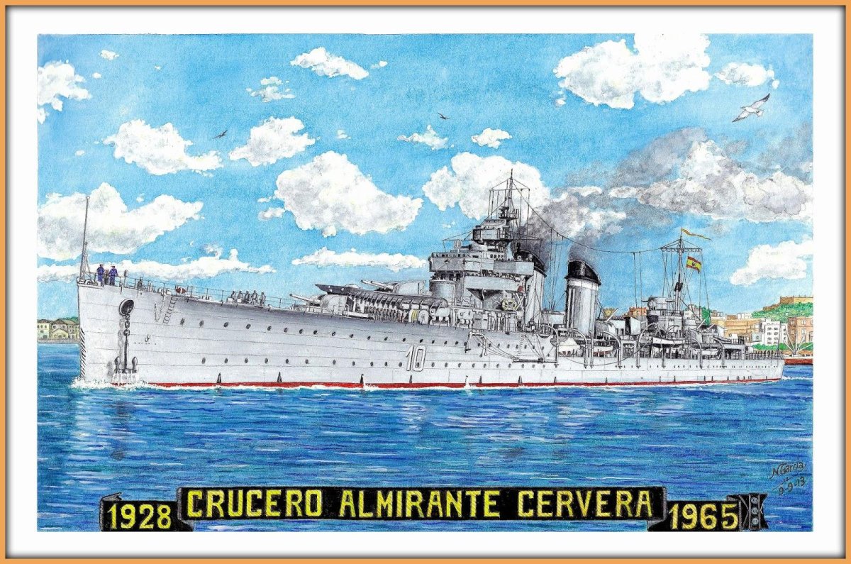 Крейсер Almirante Cervera