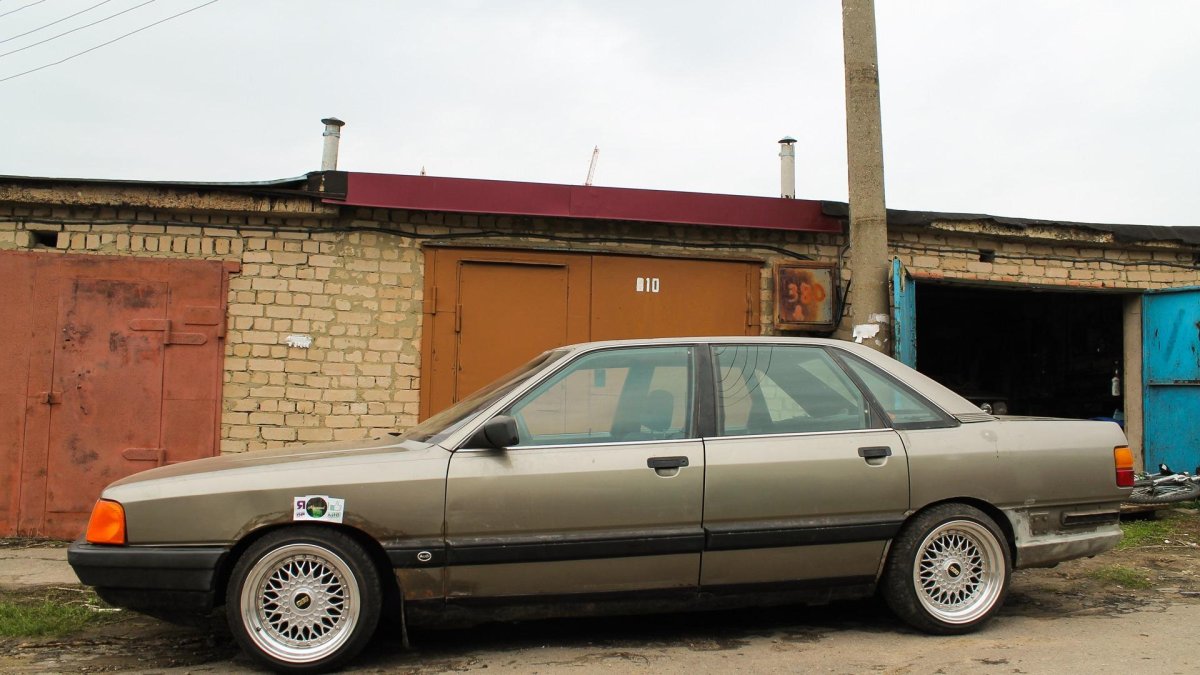 Ауди 100 на BBS
