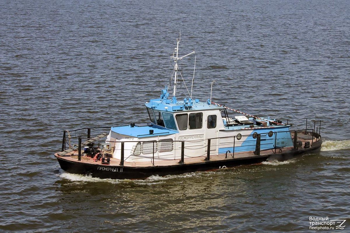 Промерный катер р-159