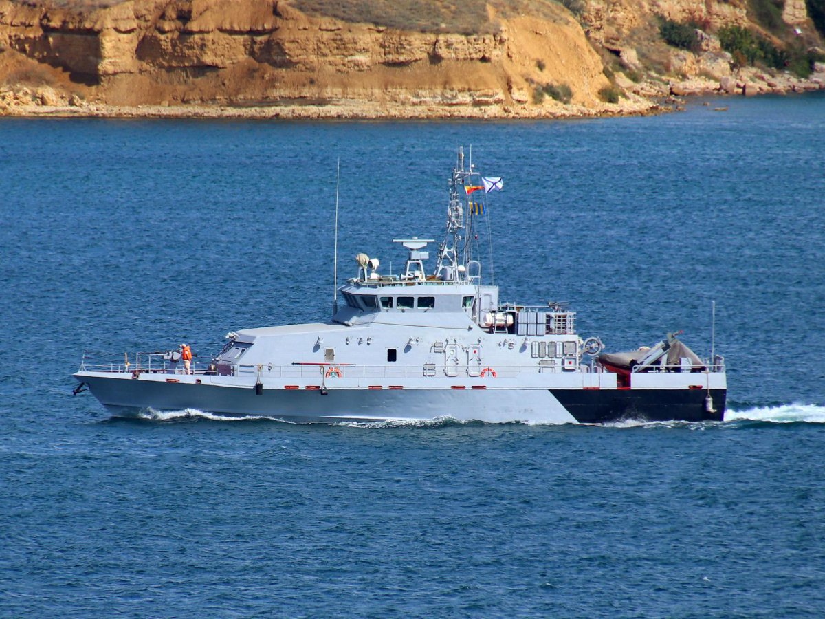 Противодиверсионный катер "п-471"