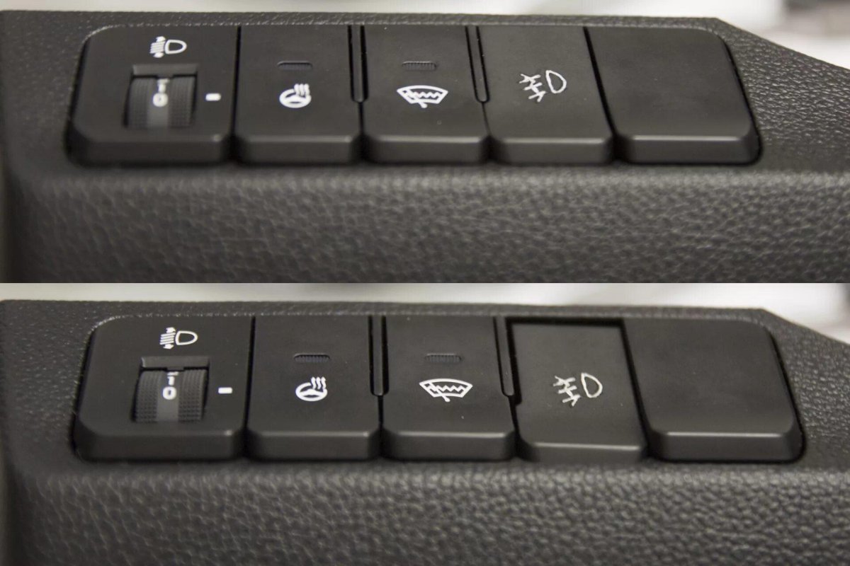 Дополнительная кнопка на Киа Рио 3