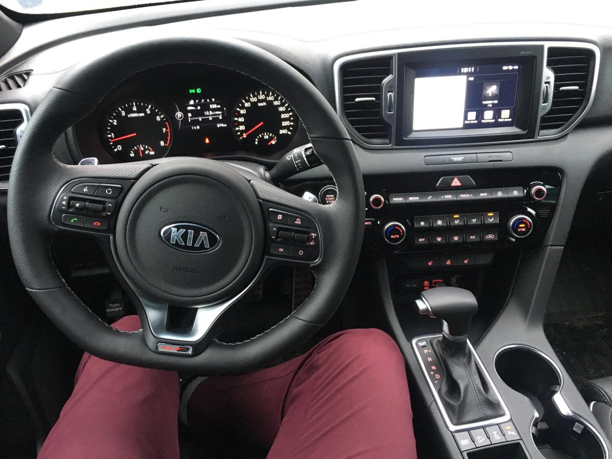 Киа Спортейдж 4 салон