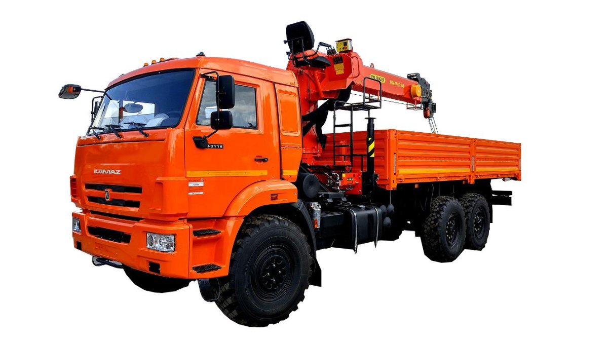 КАМАЗ 43118 С КМУ Inman it 150