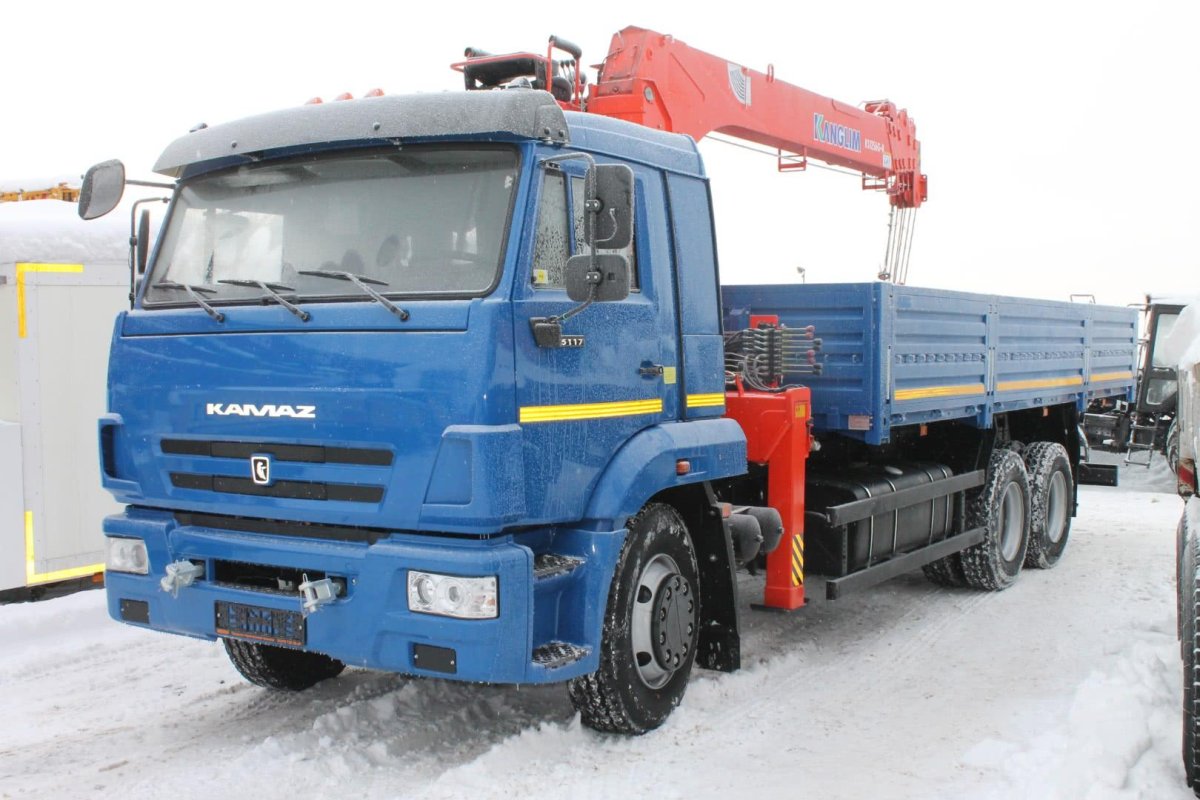 КАМАЗ 65117 С КМУ