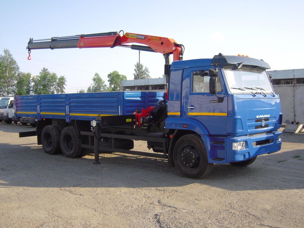 КАМАЗ 65117 С КМУ