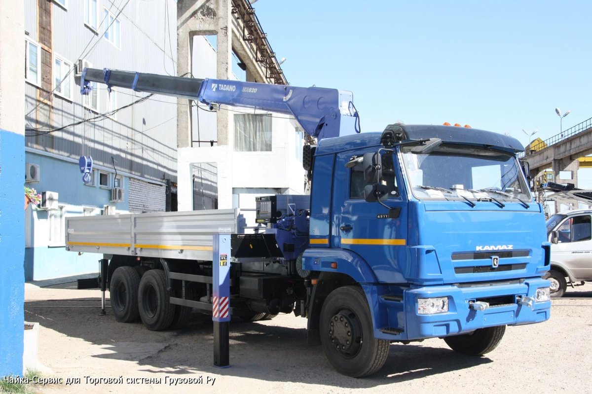 КАМАЗ 65117 бортовой