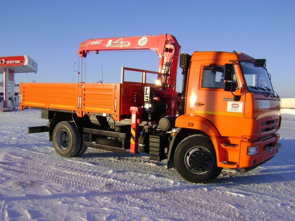 КАМАЗ 43253 С КМУ