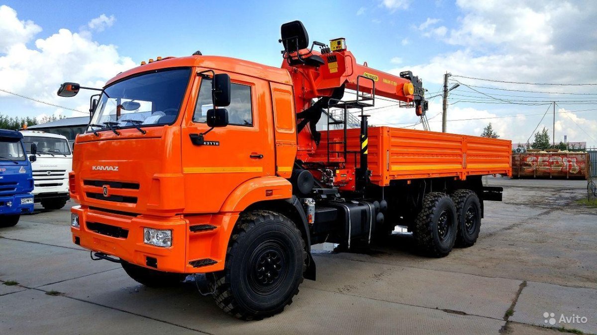 КАМАЗ 43118 С КМУ ИТ 150