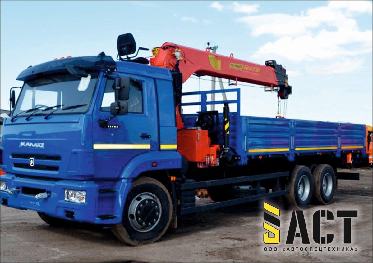 КАМАЗ 65117 С КМУ