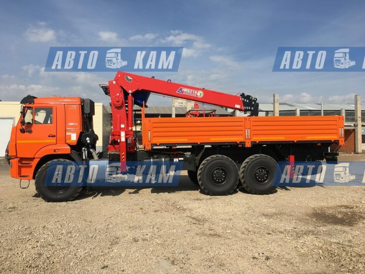 КАМАЗ 43118 С КМУ Horyong hrs 216