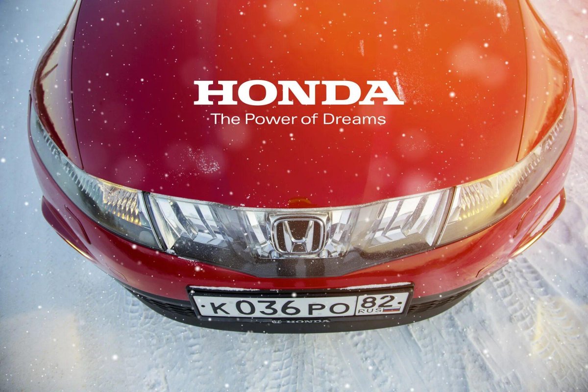 The Power of Dreams Honda наклейка