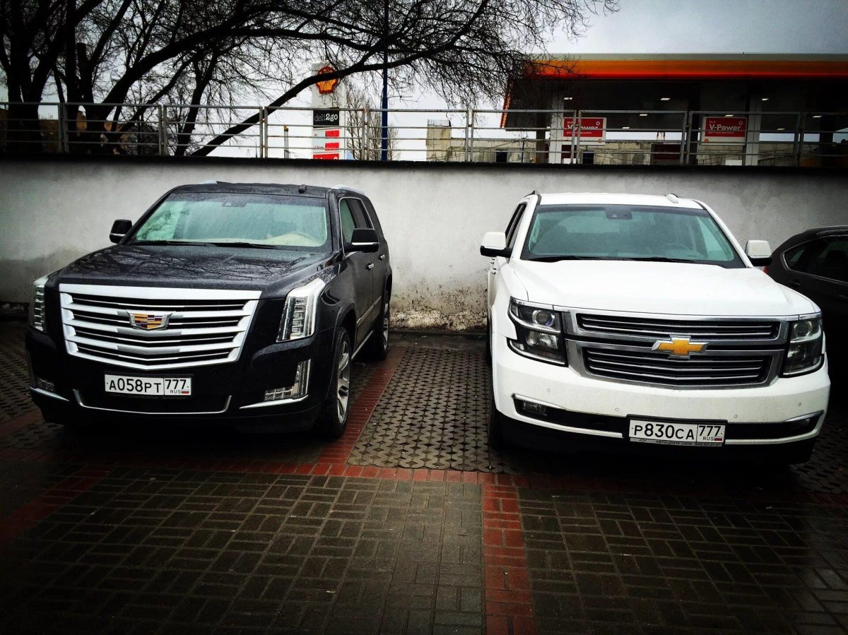 Шевроле Тахо и Кадиллак
