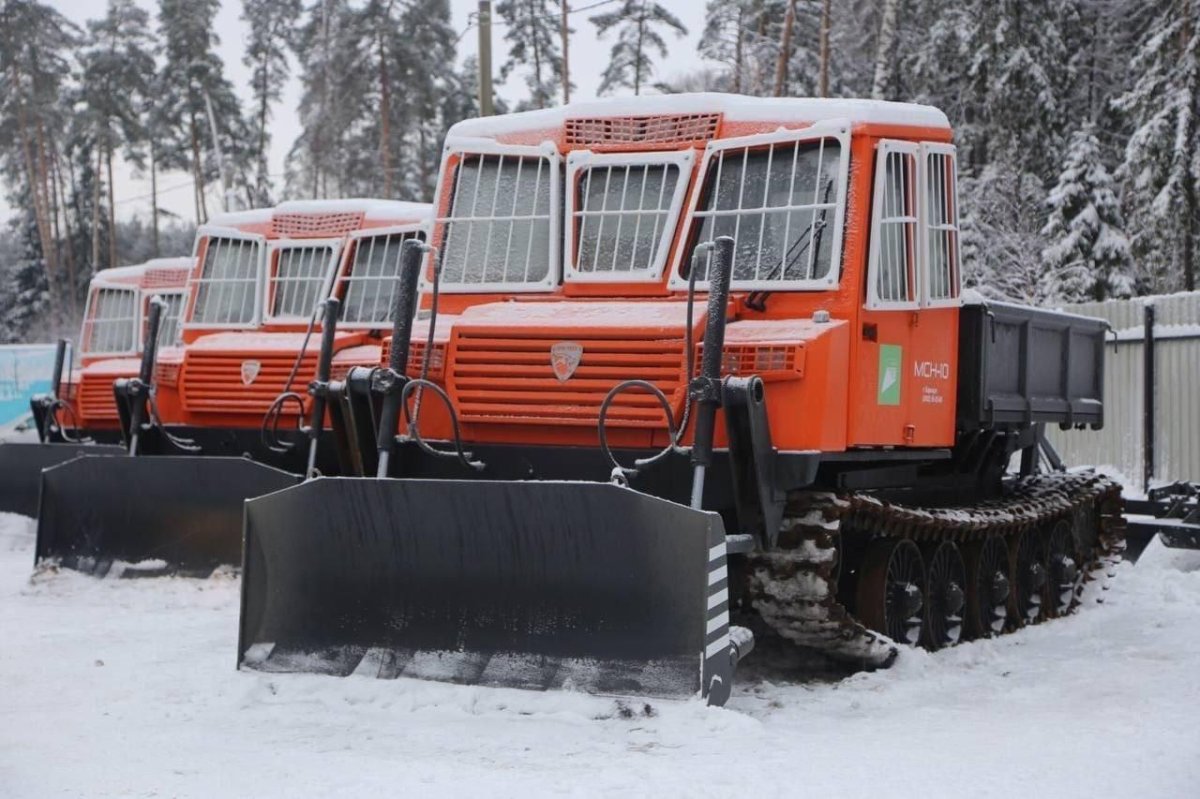 Лесопожарный трактор