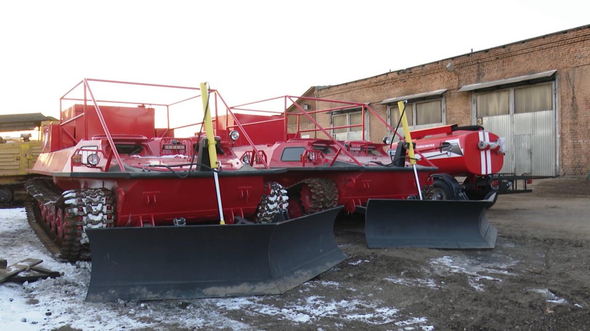 Вездеход лесопожарный