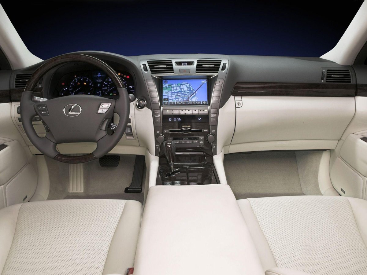 Лексус лс 460 2008 белый