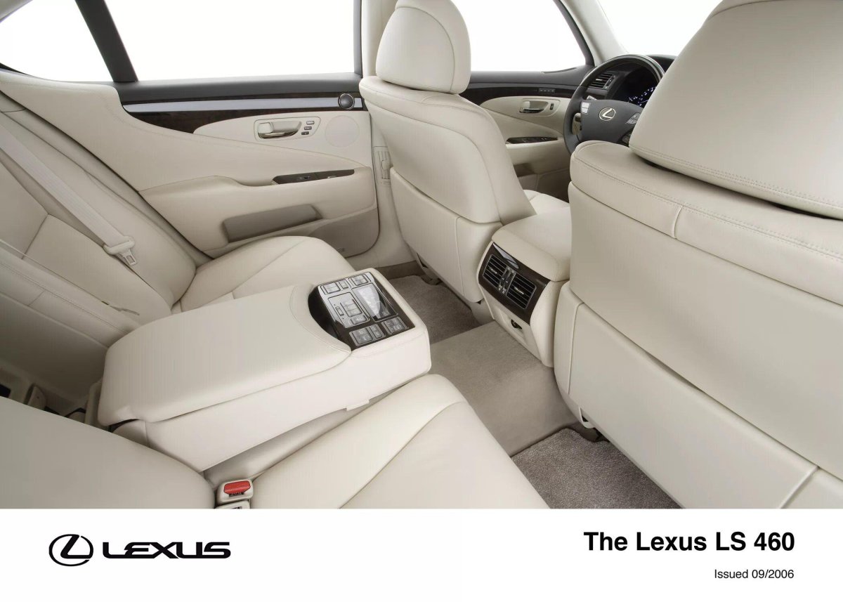 Лексус лс 460 салон