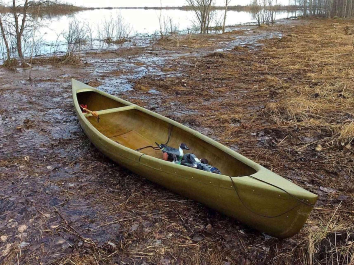 Каноэ лодка Сенеж