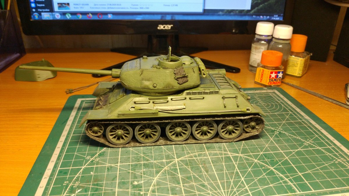 Сборка т34 85 звезда