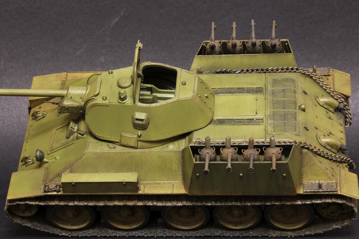 Т 34 85 модель