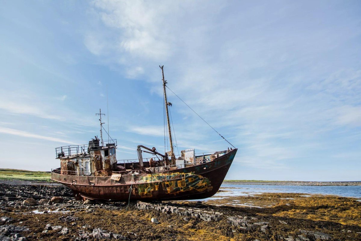 Траулер Териберка