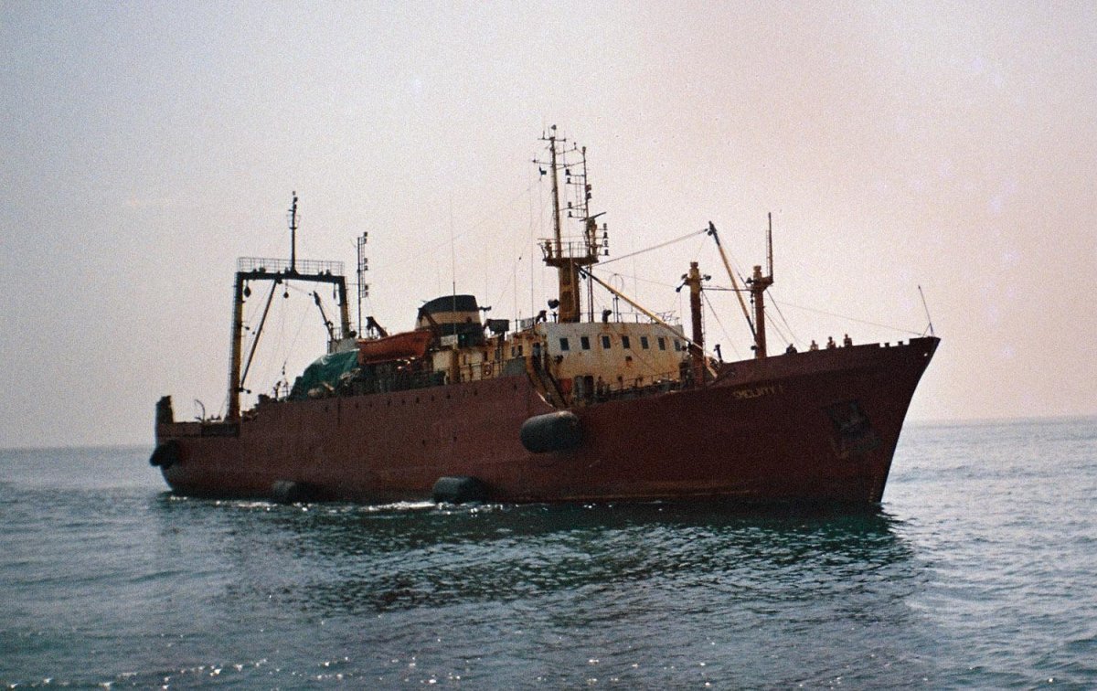 Рыболовецкий траулер БМРТ
