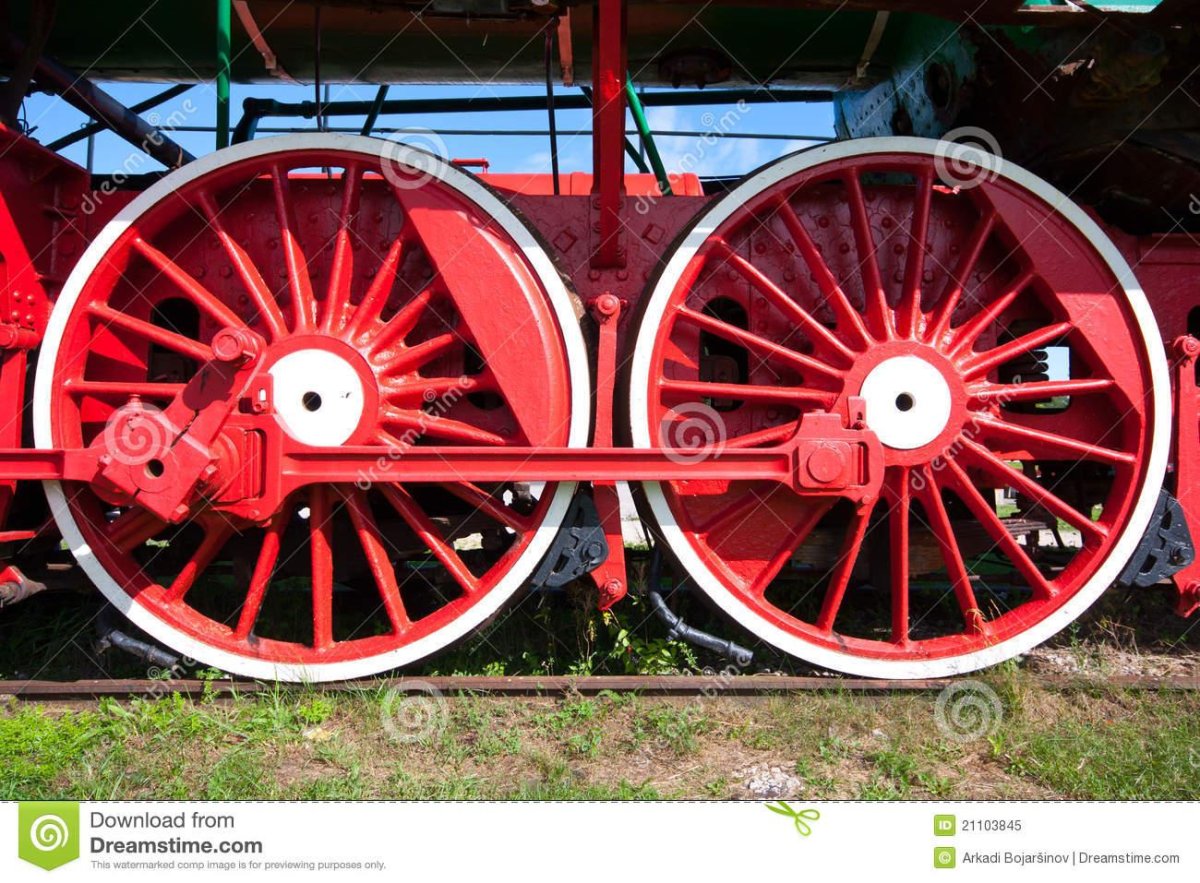 Колеса паровоза