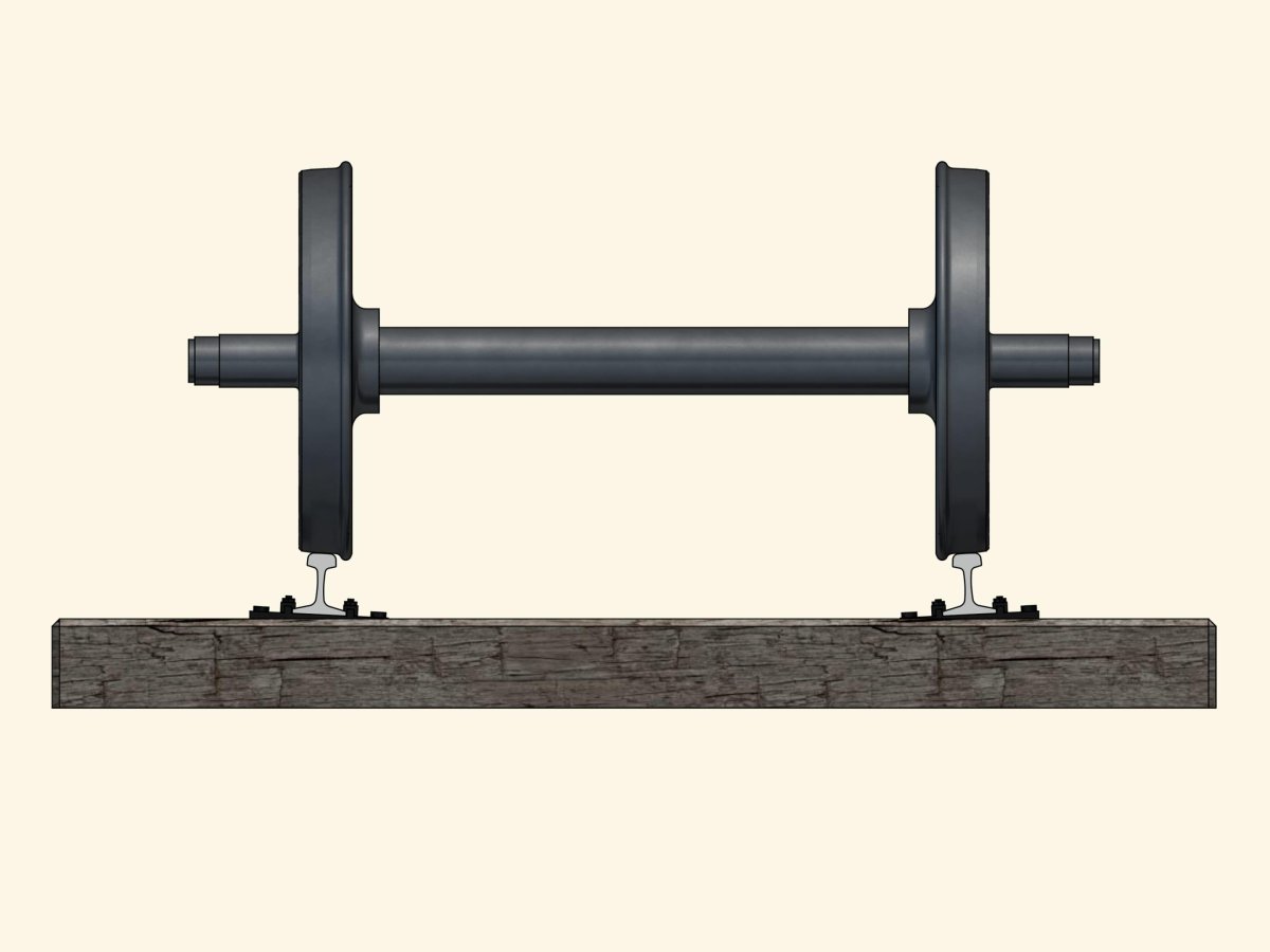 Колесная пара ру1