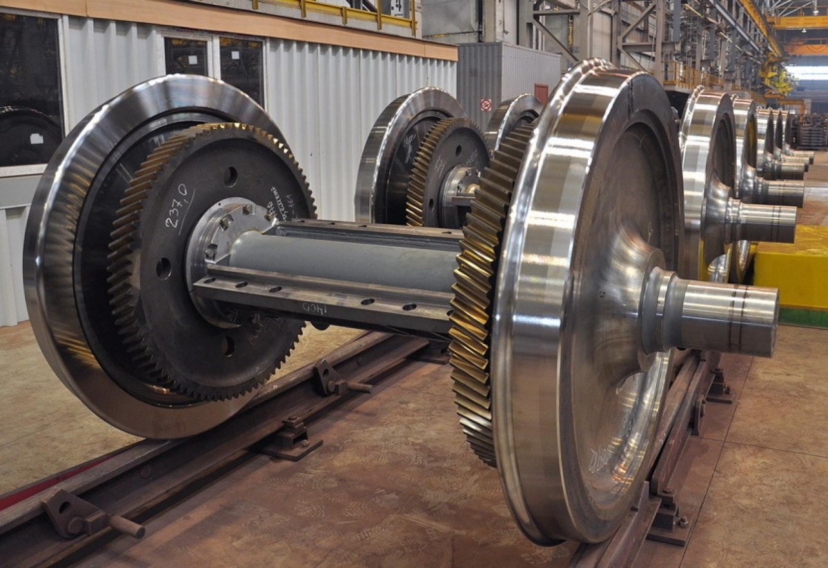 Колесная пара 2эс6