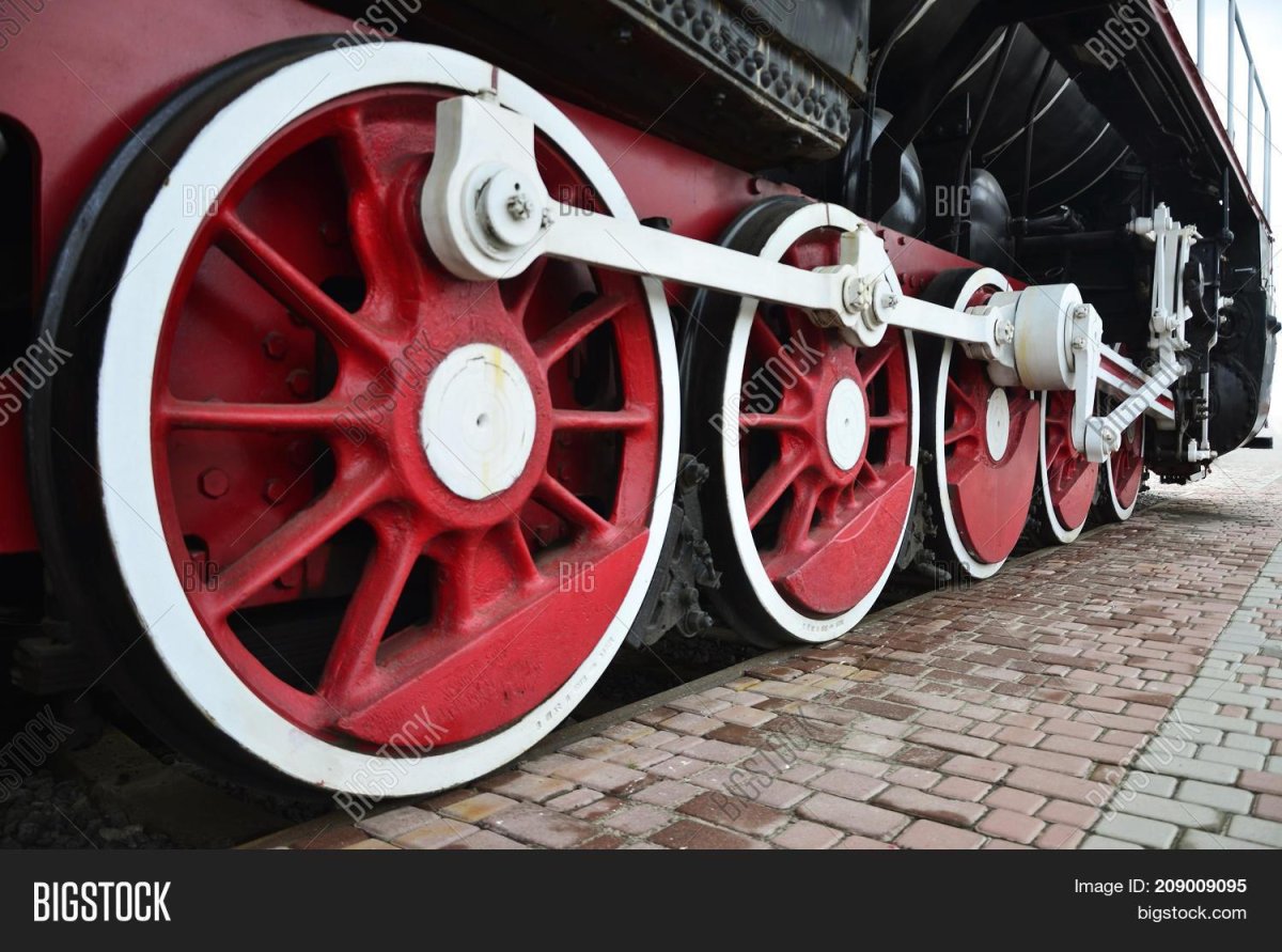 Колеса старого поезда