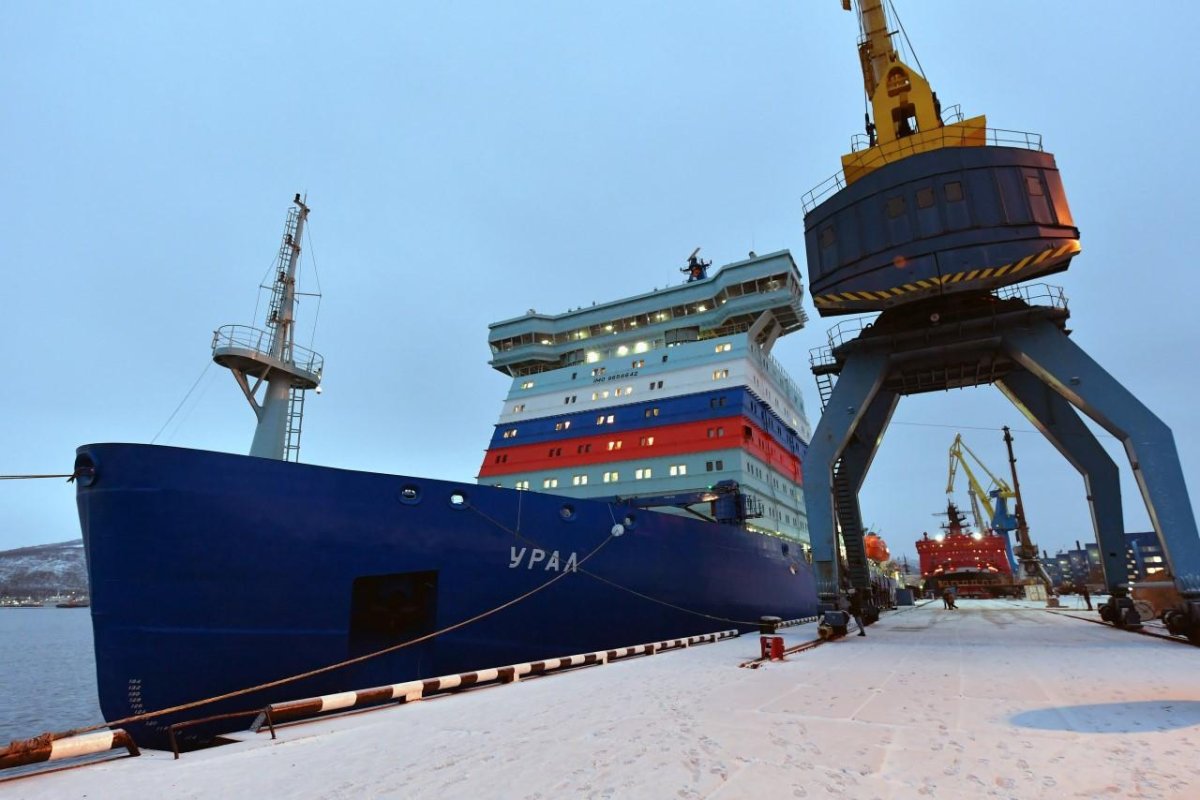 Атомный ледокол Якутия проекта 22220