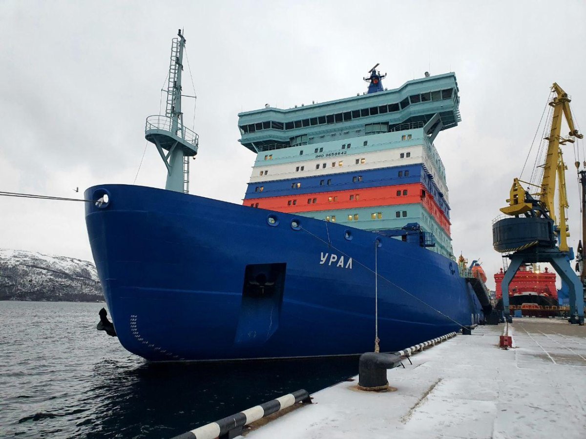 Сибирь атомный ледокол проекта 22220