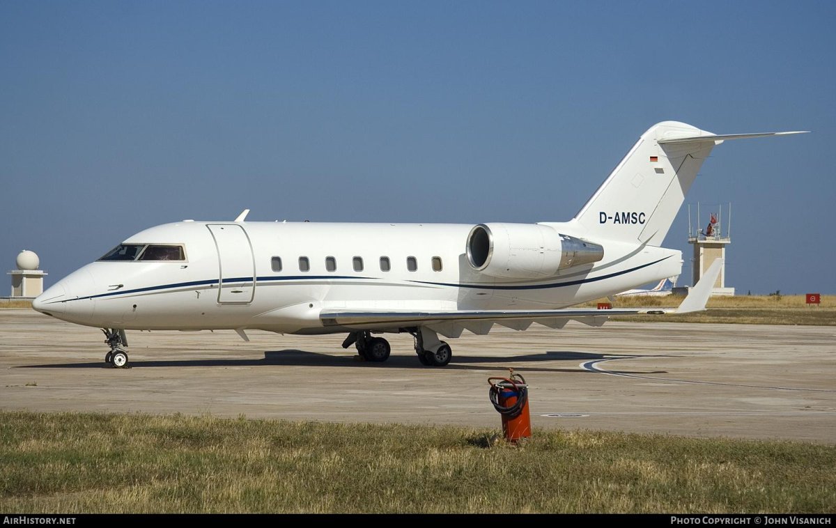 Планер Bombardier Challenger модель CL-600-2b16