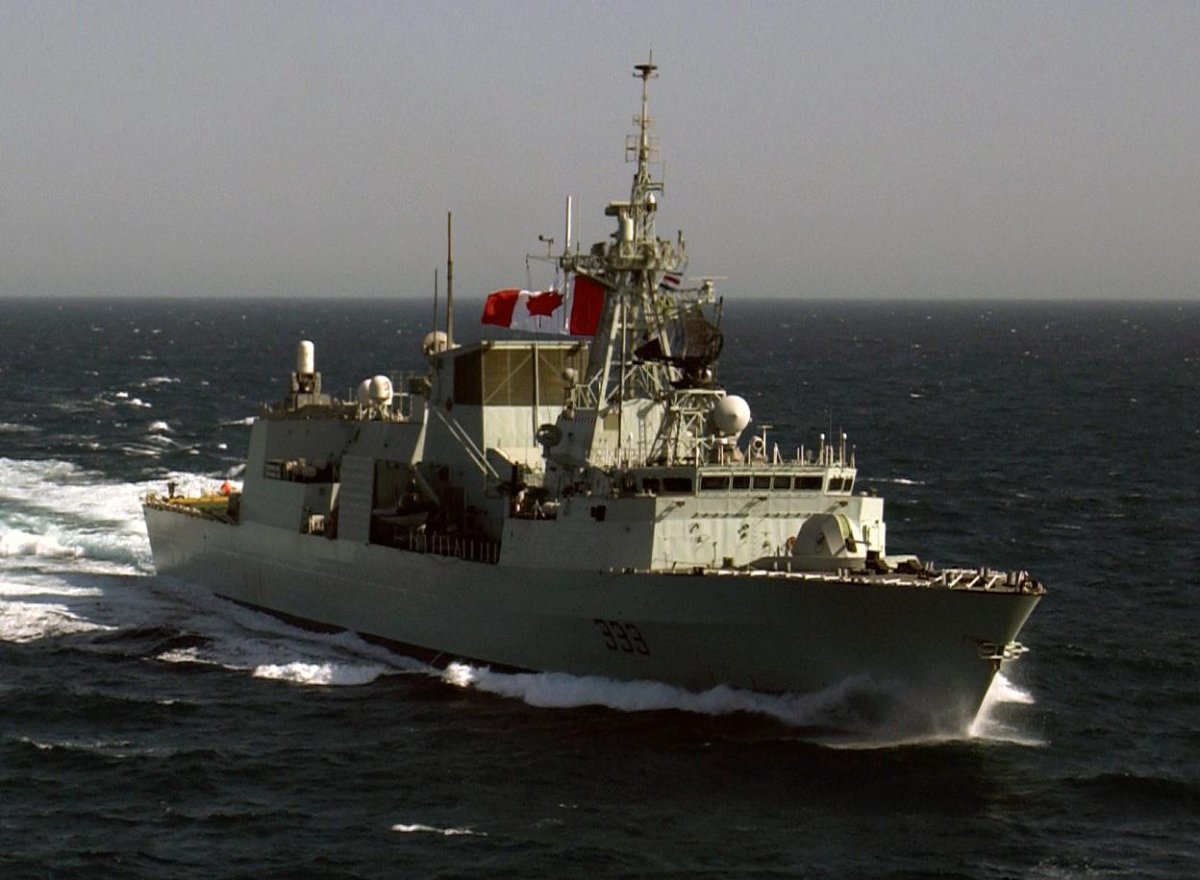 Канадский Фрегат HMCS "Waskesiu"