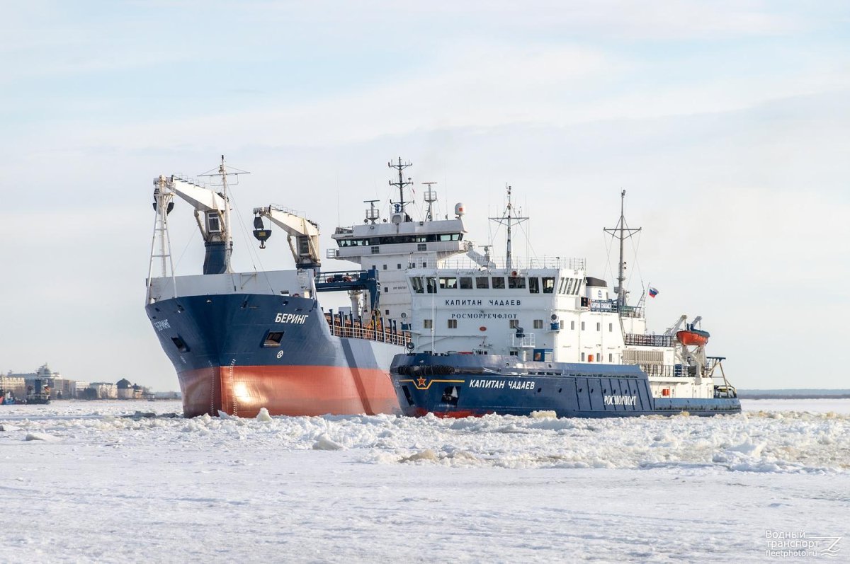 Ледокол Капитан Чадаев Архангельск