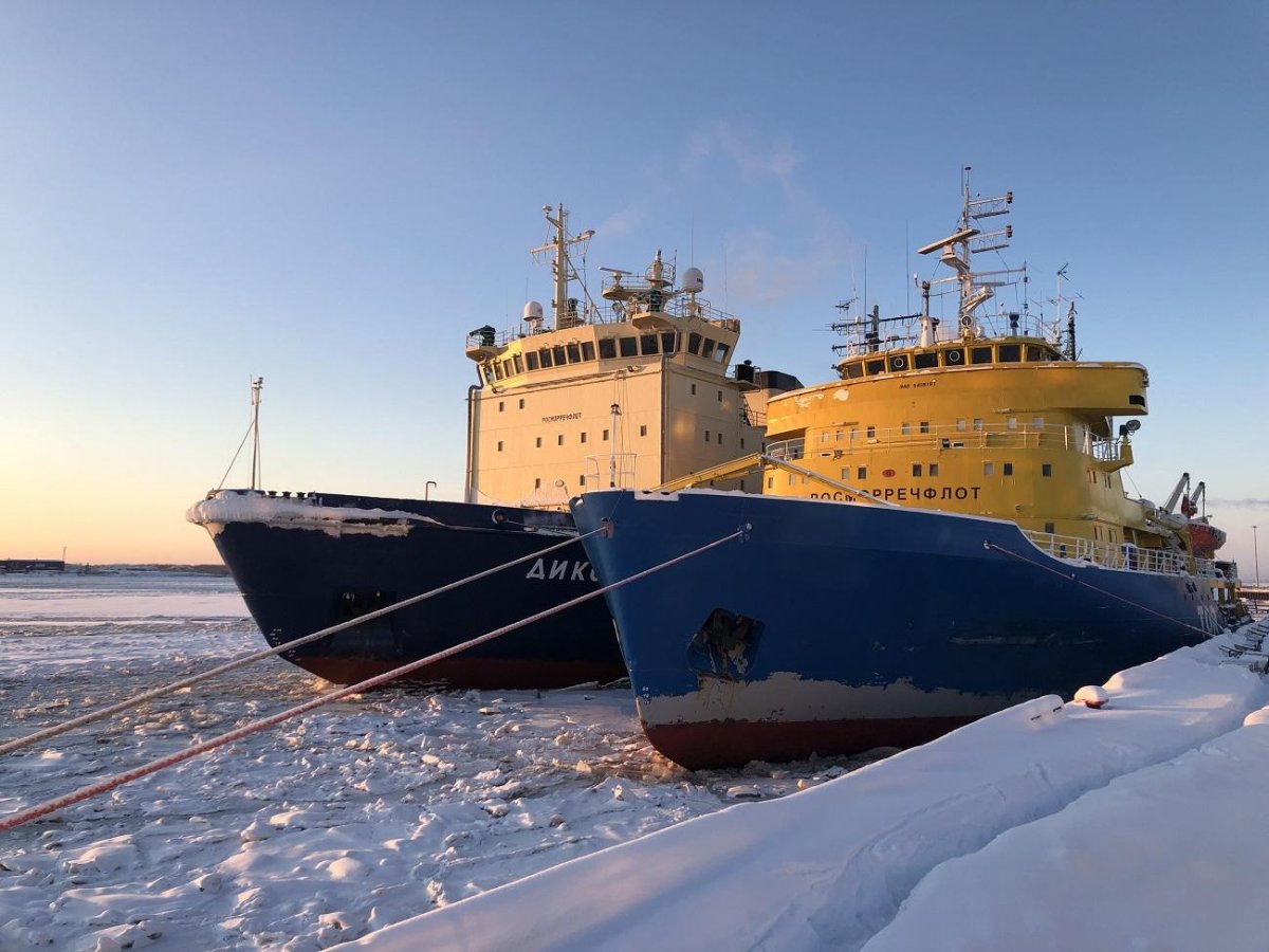 Порт Чайка Диксон