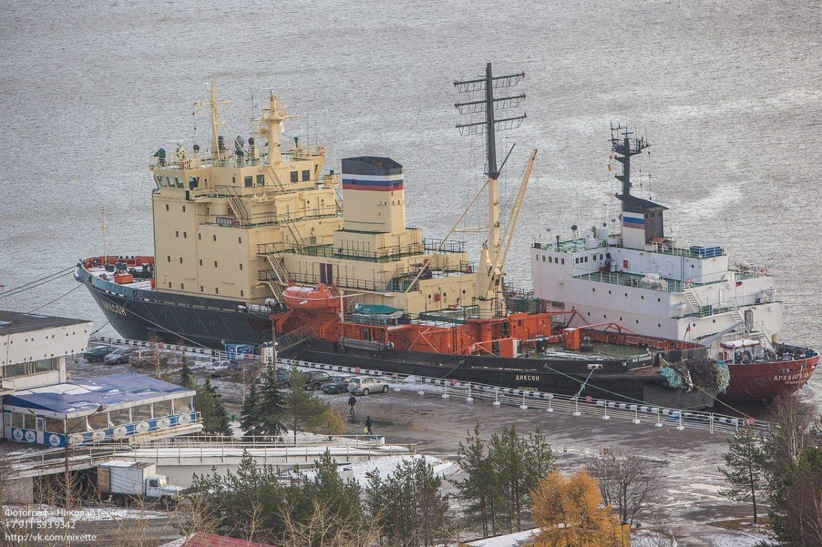 Диксон корабль Архангельск