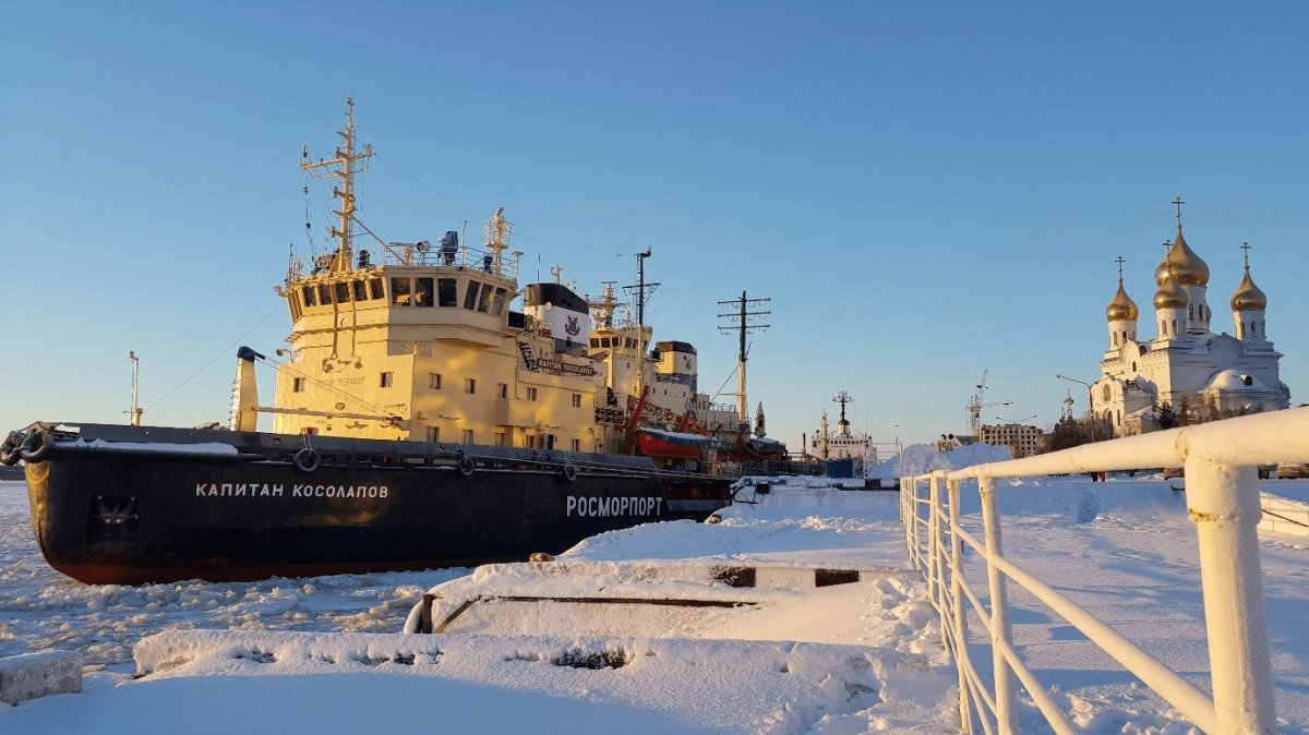 Архангельск здесь начинается Арктика