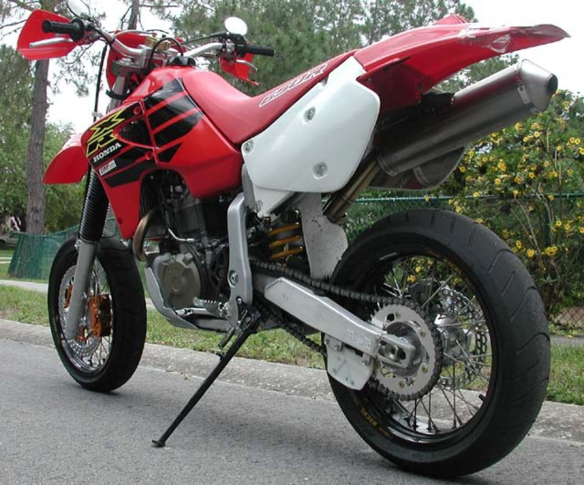 Honda xr650r мотард