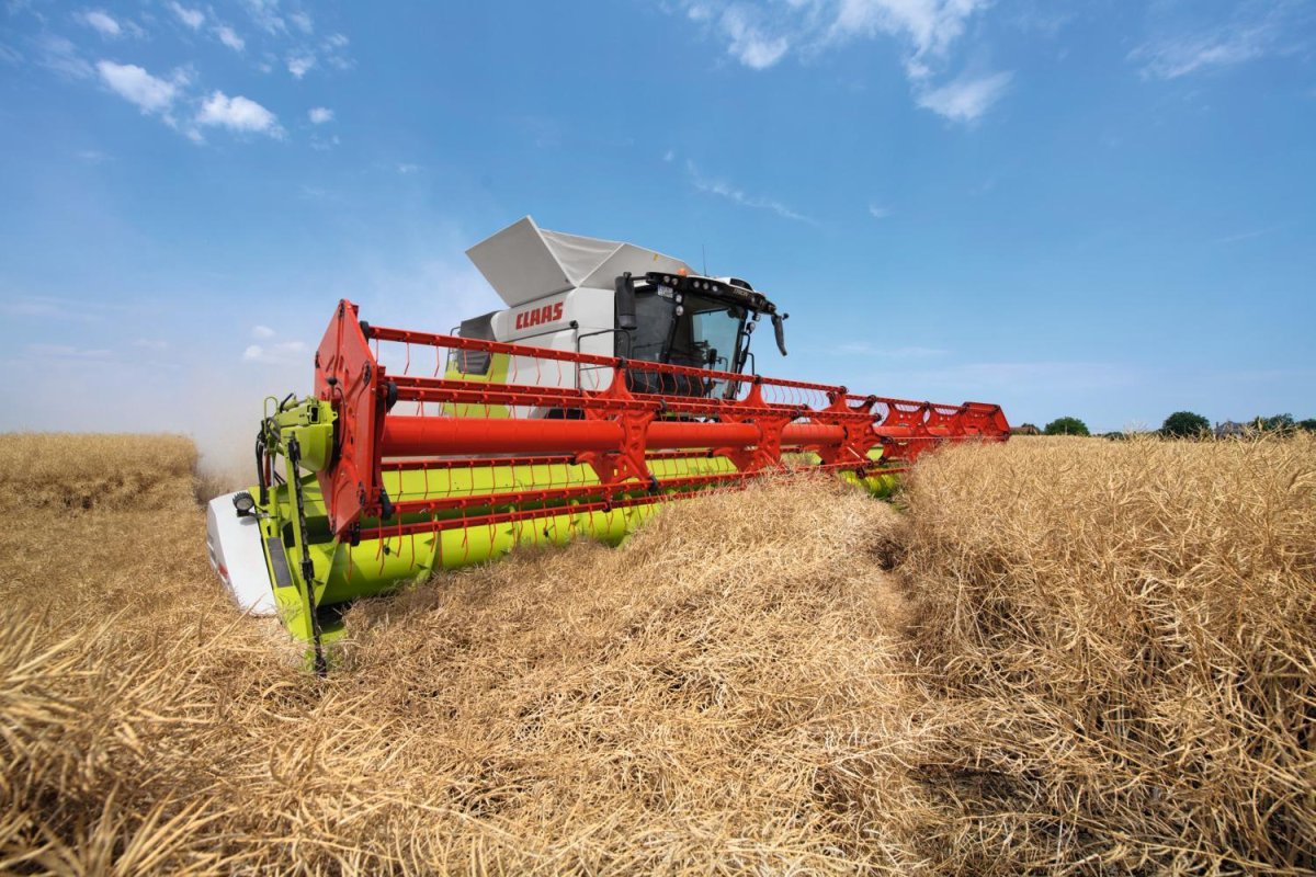 Эффективная сельхозтехника CLAAS Lexion 7700