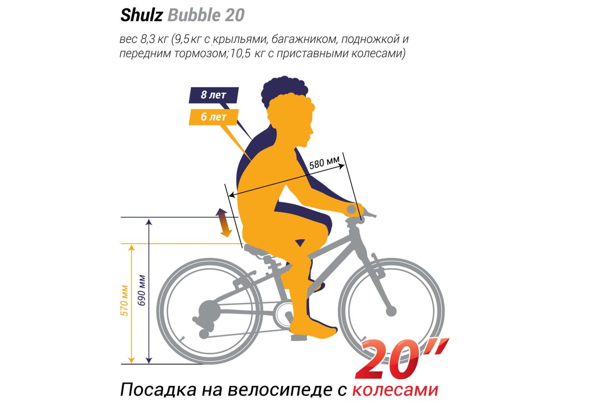 Велосипед детский Schulz 20