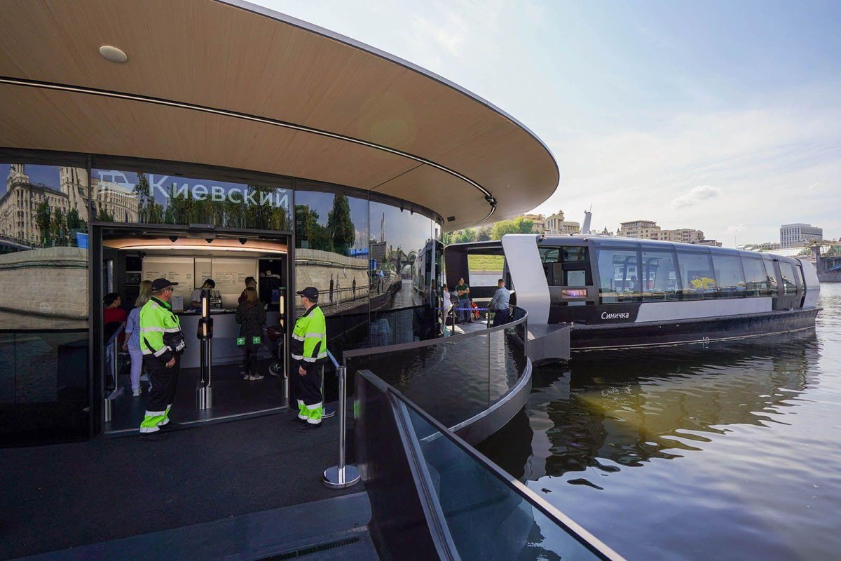 Речной трамвай Москва