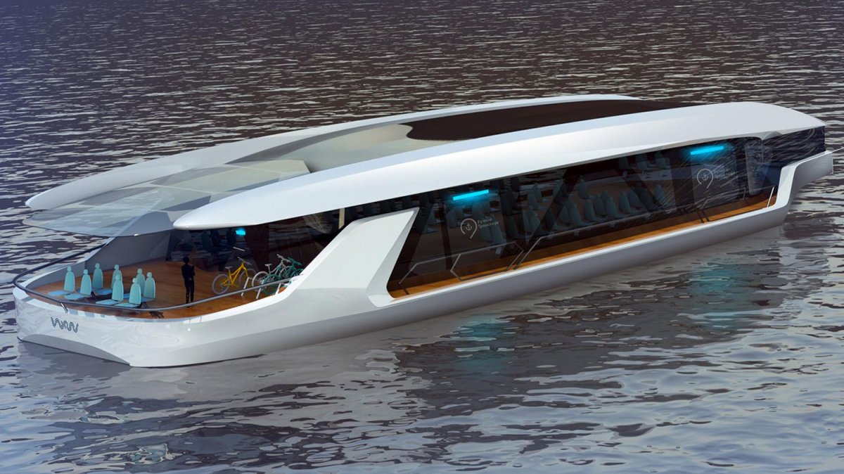 Новый Речной трамвай в Москве 2022