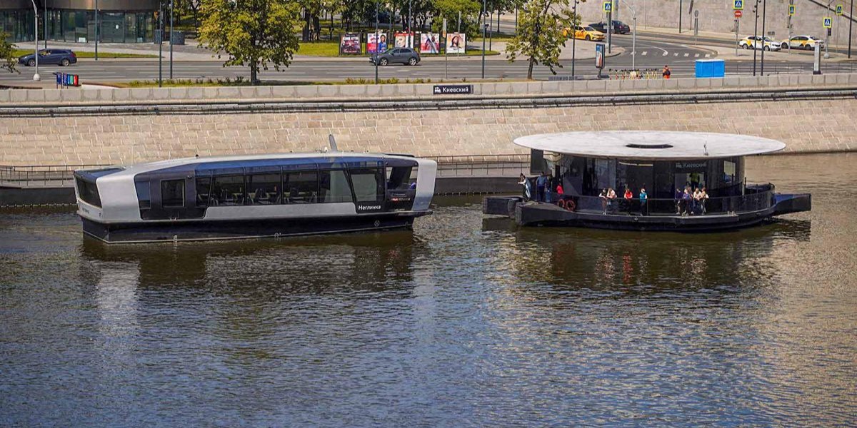 ЗИЛ Печатники Речной трамвай