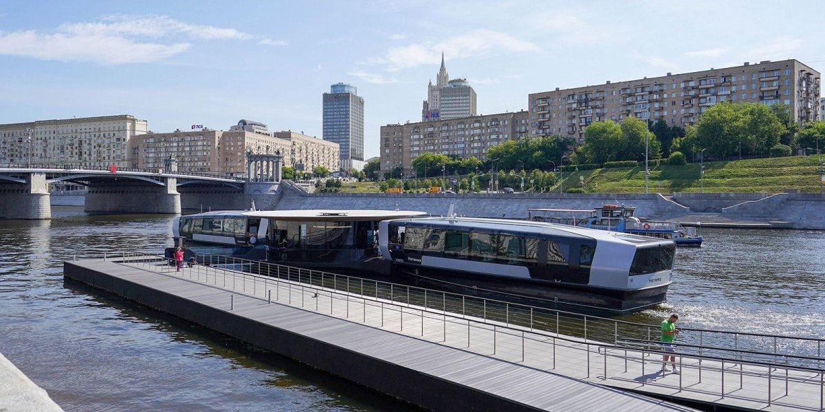 Сердце столицы Речной трамвайчик