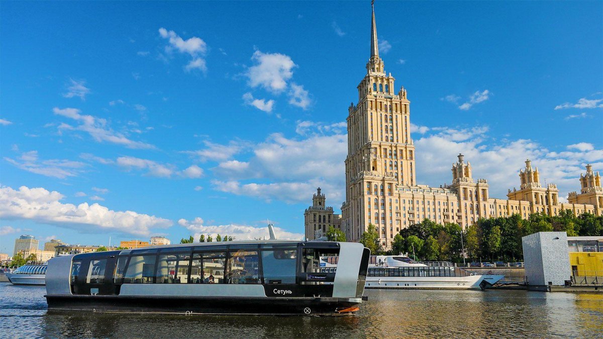 Речные электросуда Москва
